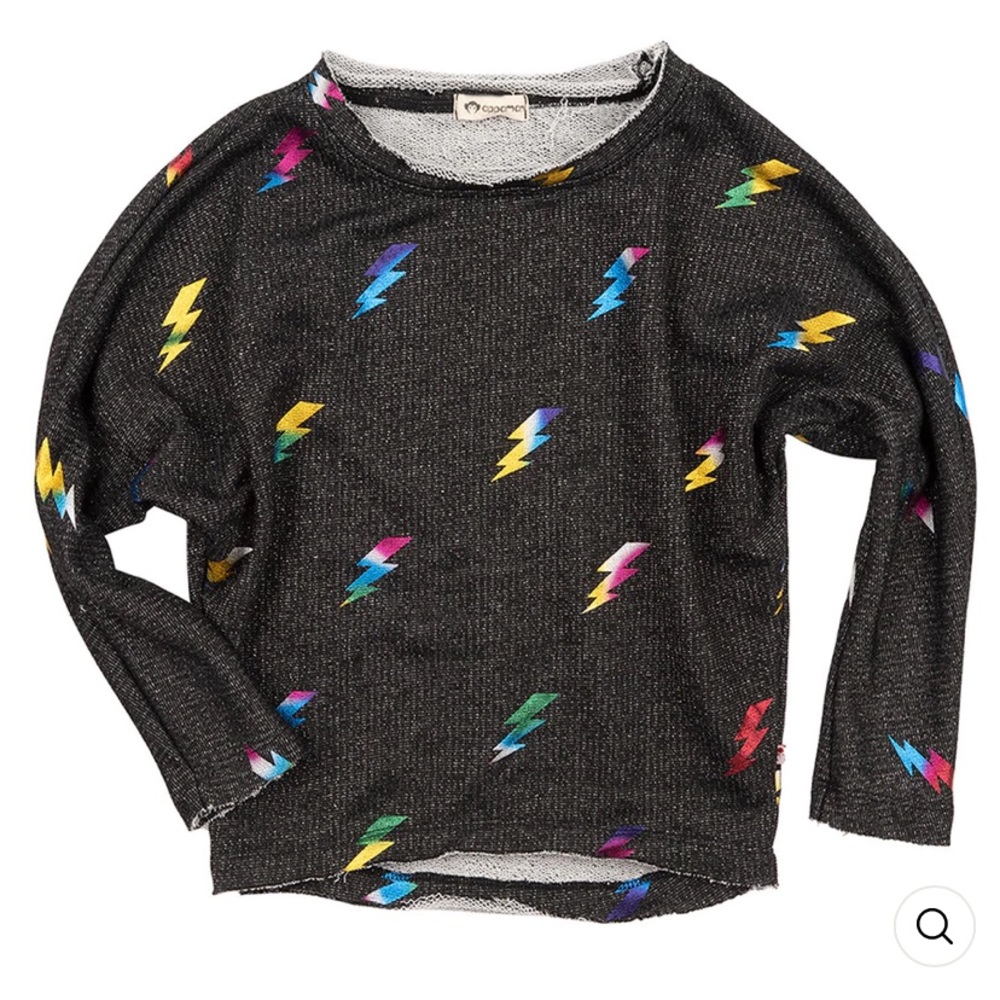 Children’s lightning bolt sweat set